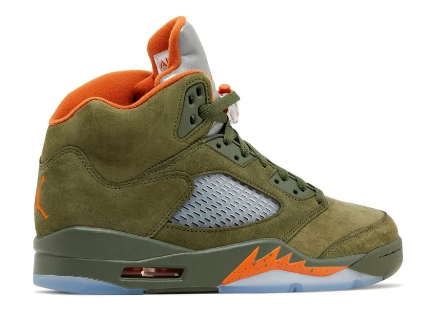 Urban Chill Leather Cool Air Jordan 5 Retro Olive
