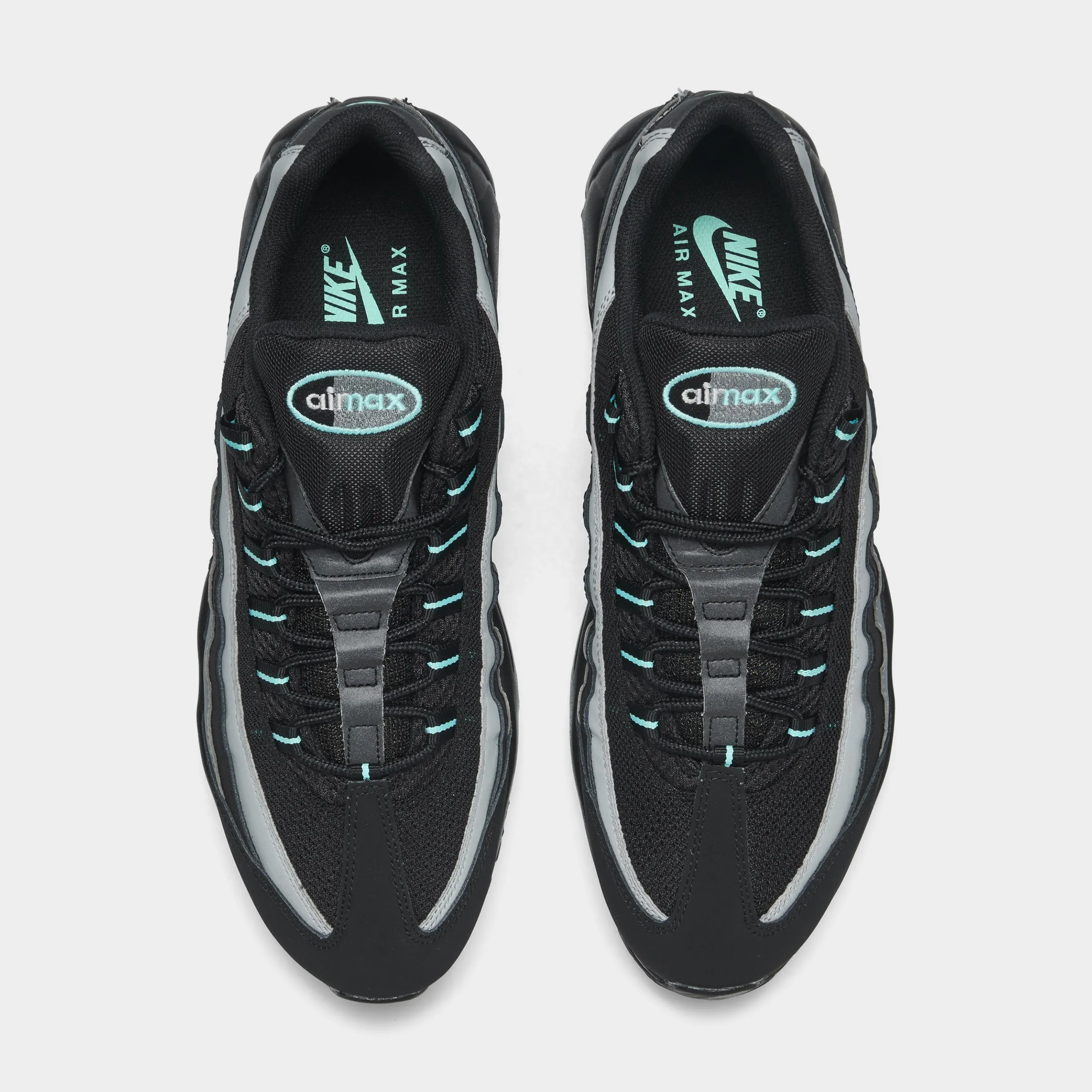 Light Bounce Nike Air Max 95 Black / Aurora Green - Cool Grey