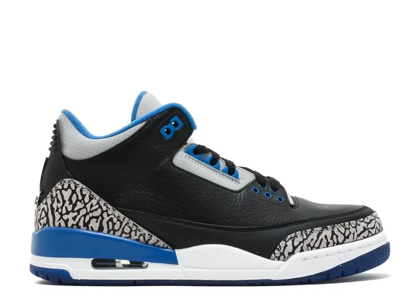 Tunnel Trek Smooth Move Air Jordan 3 Retro Sport Blue