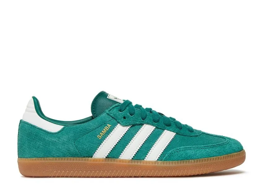 Adidas Samba OG Collegiate Green Gum Edge Appeal