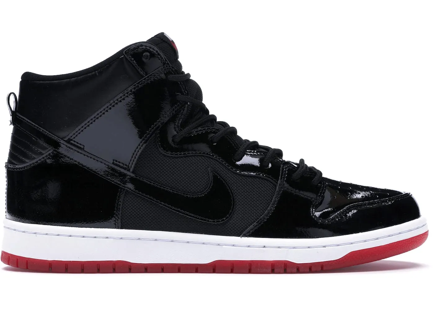 hook and loop closure Nike SB Dunk High Bred