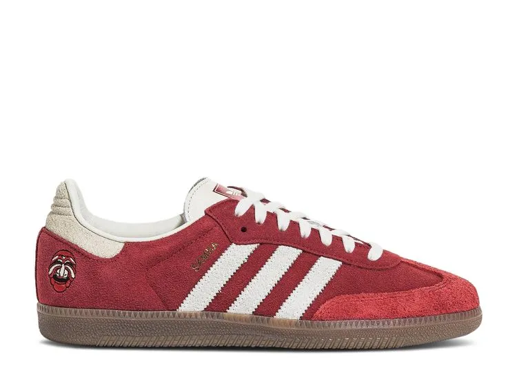 Adidas Samba OG Talchum Pack Scarlet Slim Silhouette