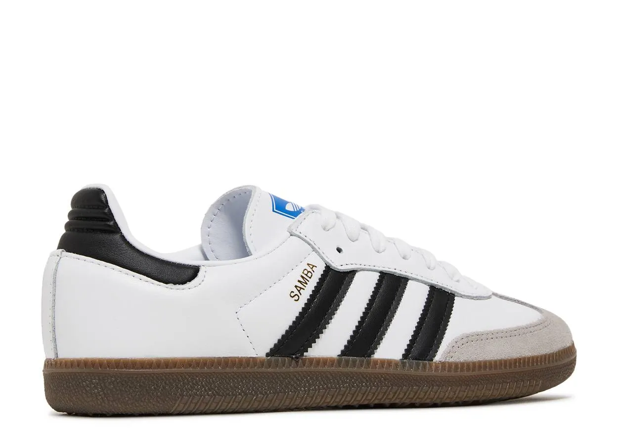 Adidas Samba OG Cloud White Core Style Alley Walk