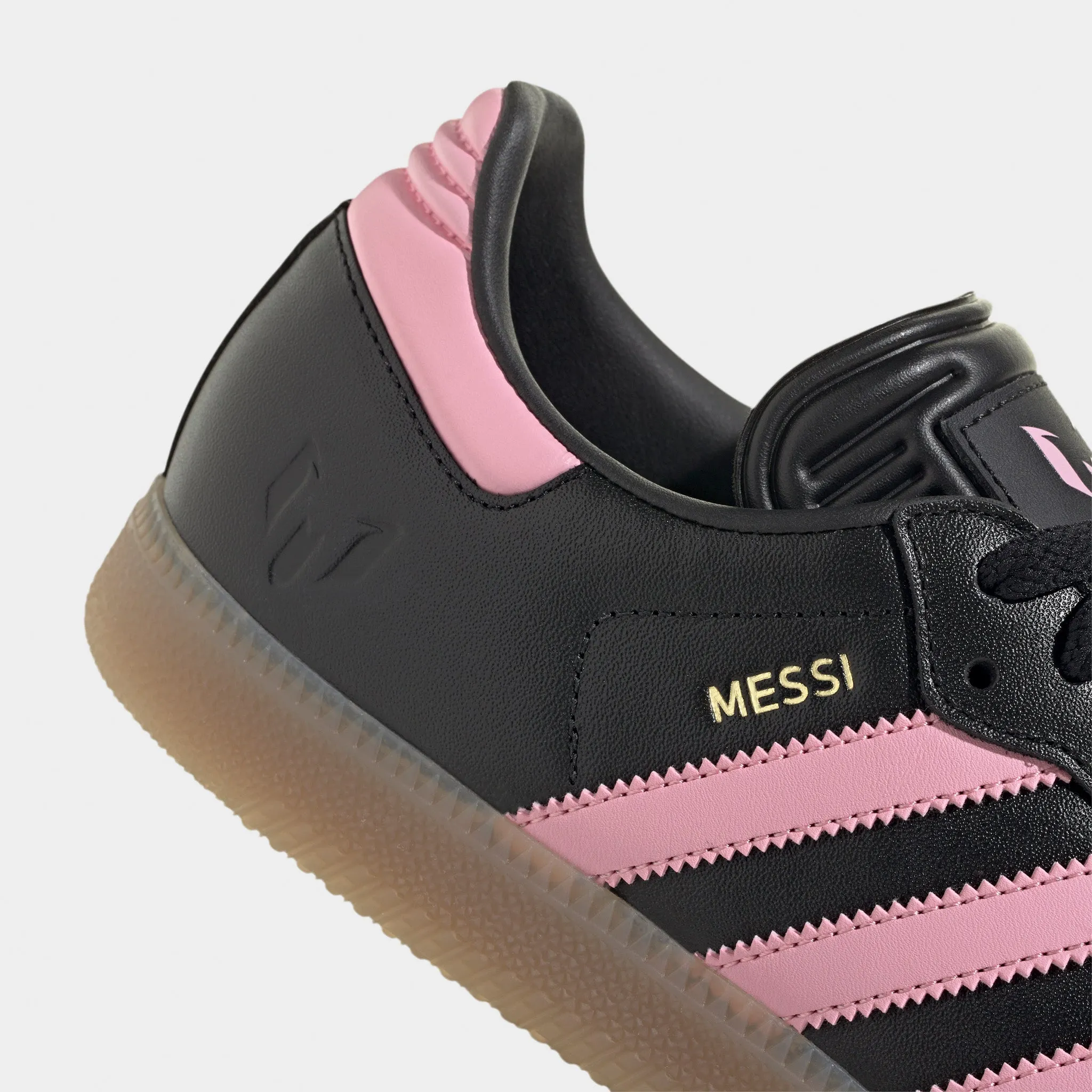 adidas Samba Messi Black / Gold Water Edge