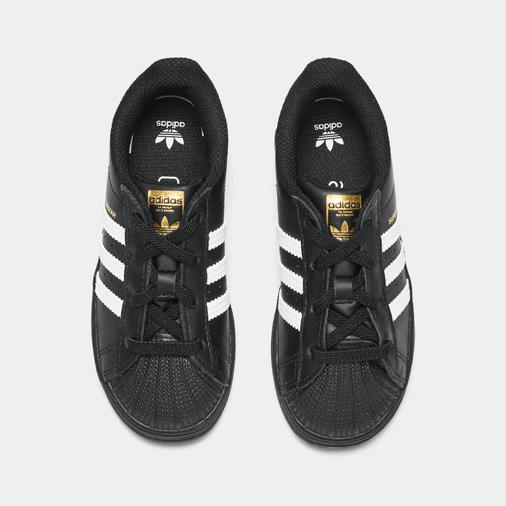 adidas Originals Infants' Superstar El Core Black / Ftwr White - Core Black Sole Soft