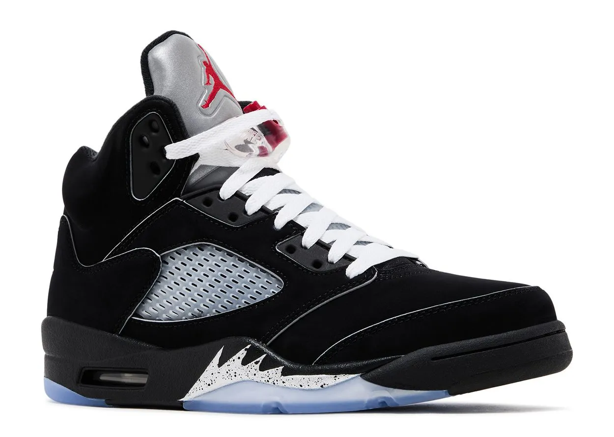 Air Jordan 5 Retro OG Black Metallic Reimagined Versatile Upper Flexible Sole