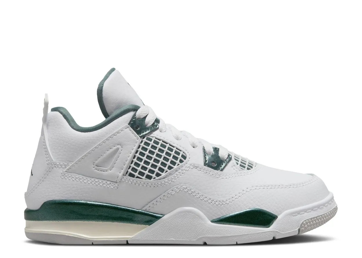 Air Jordan 4 Retro Oxidized Green (PS) Outdoor Walk Breezy Feel