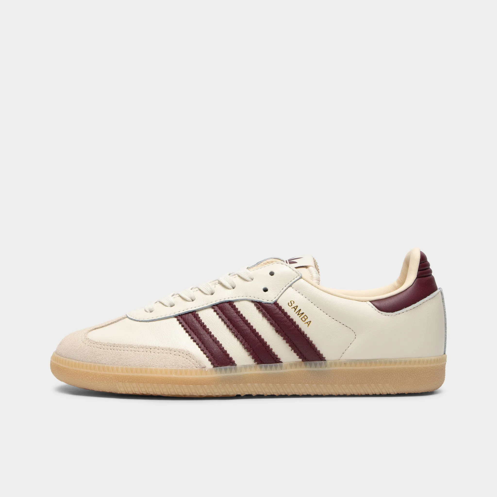 adidas Samba OG White / Red - Gum Star Edge