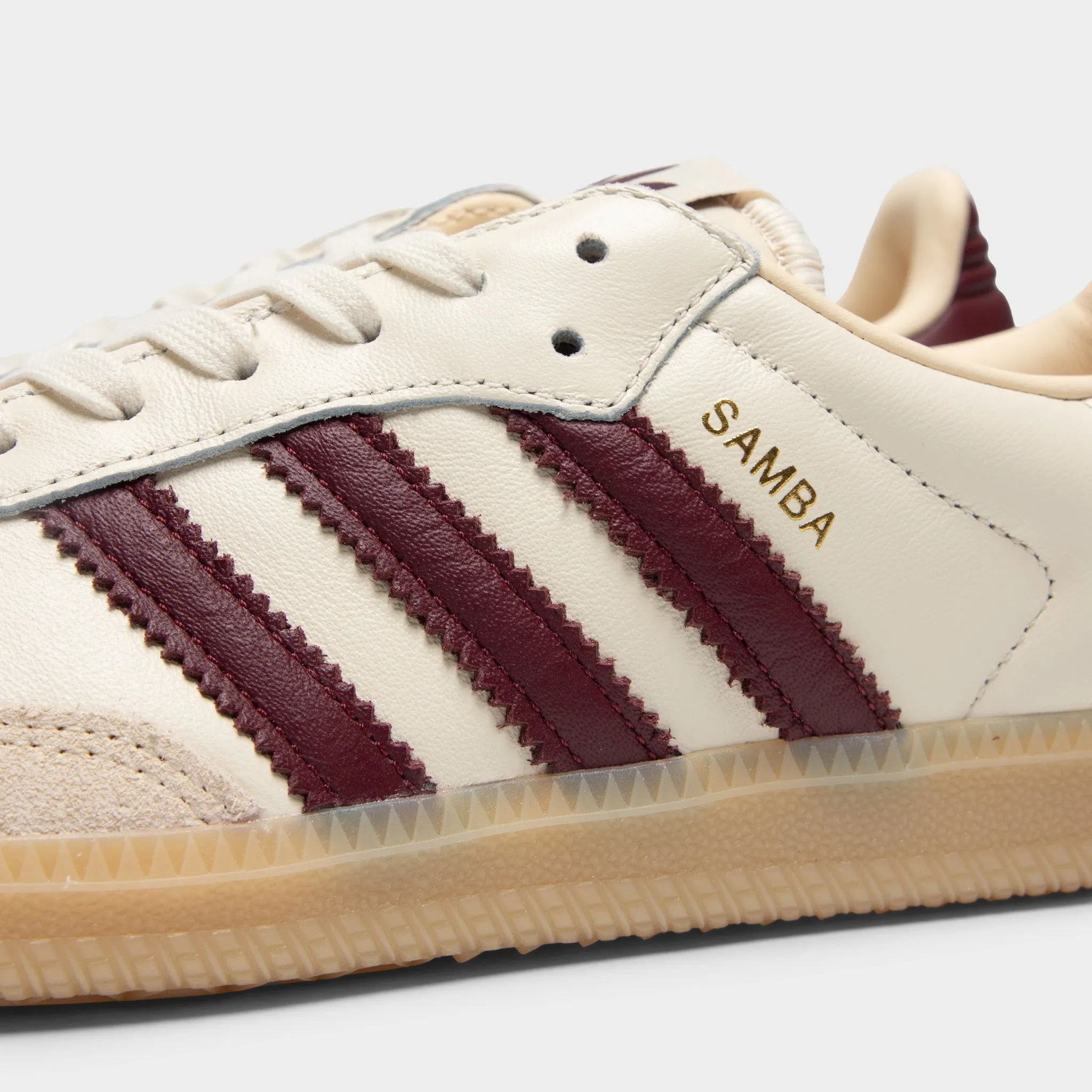 adidas Samba OG White / Red - Gum Supportive