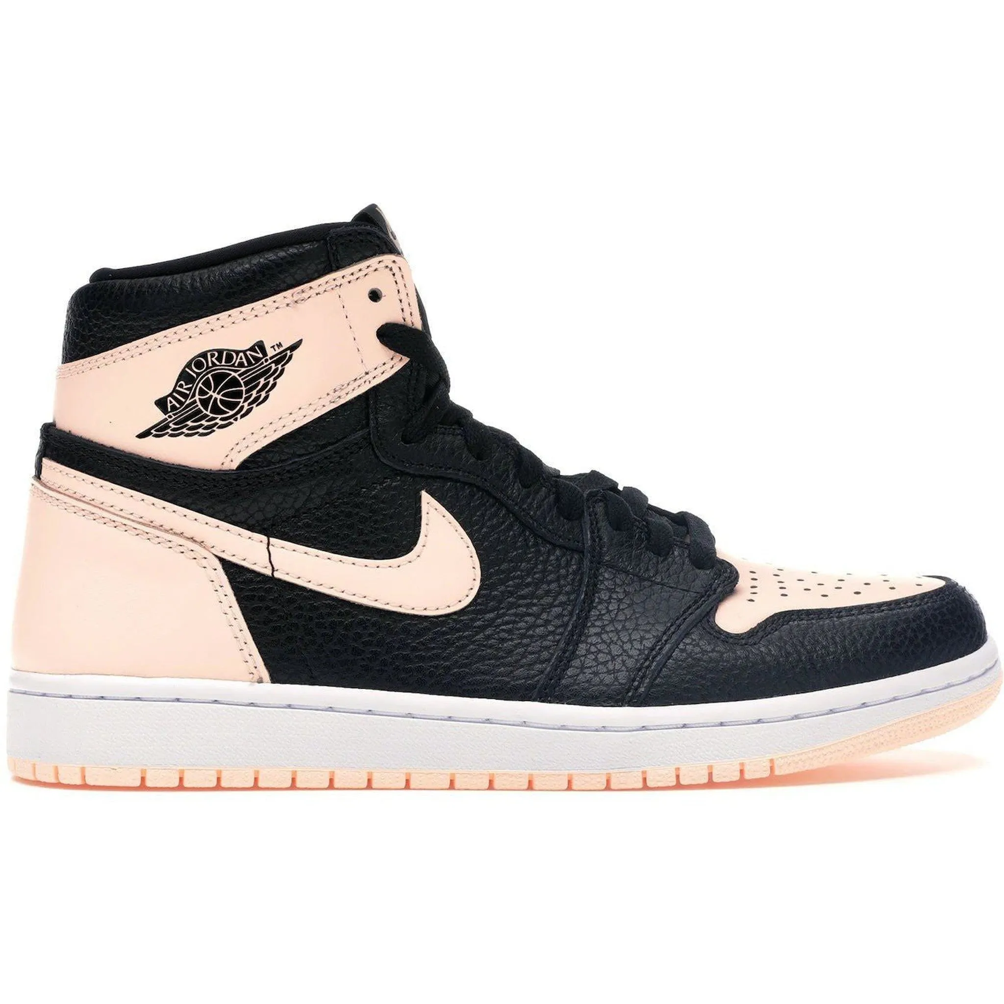 Flexible Build Jordan 1 Retro High Black Crimson Tint