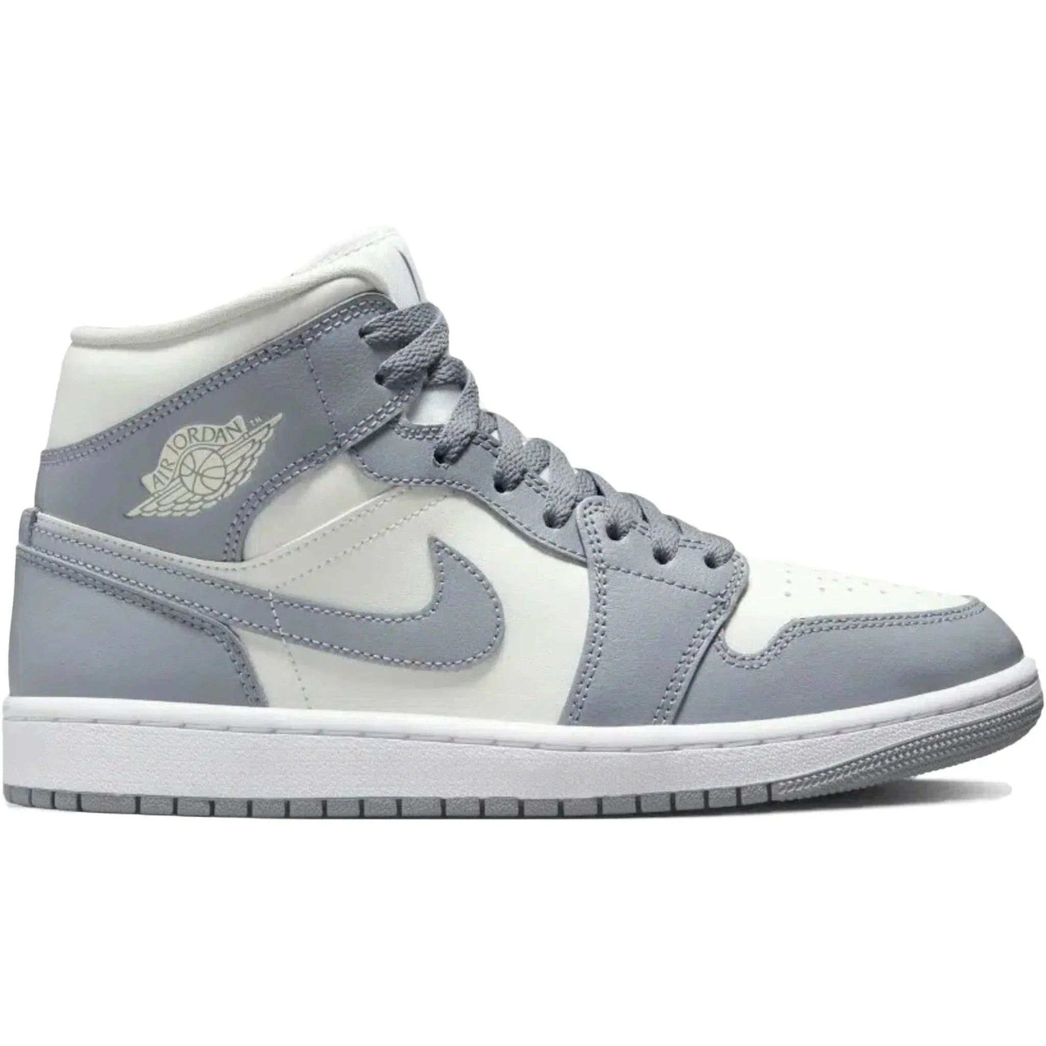 Jordan 1 Mid Stealth (W) Breathable Comfort