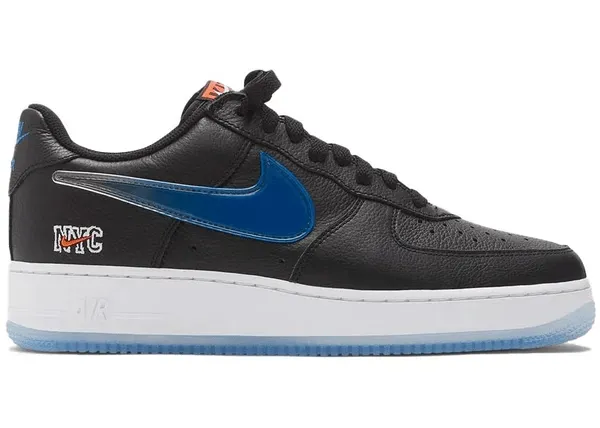 Pull Hike Comfort Technology Nike Air Force 1 Low Kith Knicks Away Black