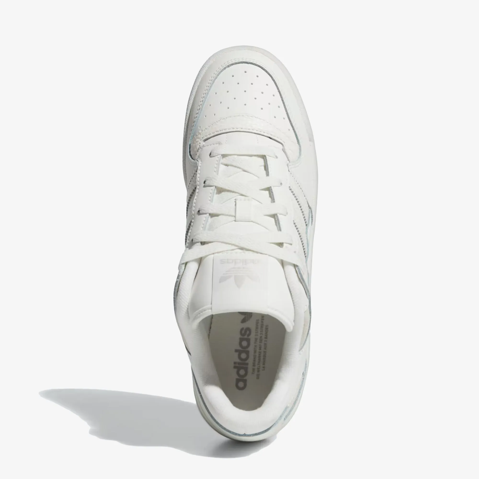 ADIDAS ORIGINALS | FORUM LOW CL { CORE WHITE/CLOUD WHITE/GREY ONE Street Casual Shape Hold