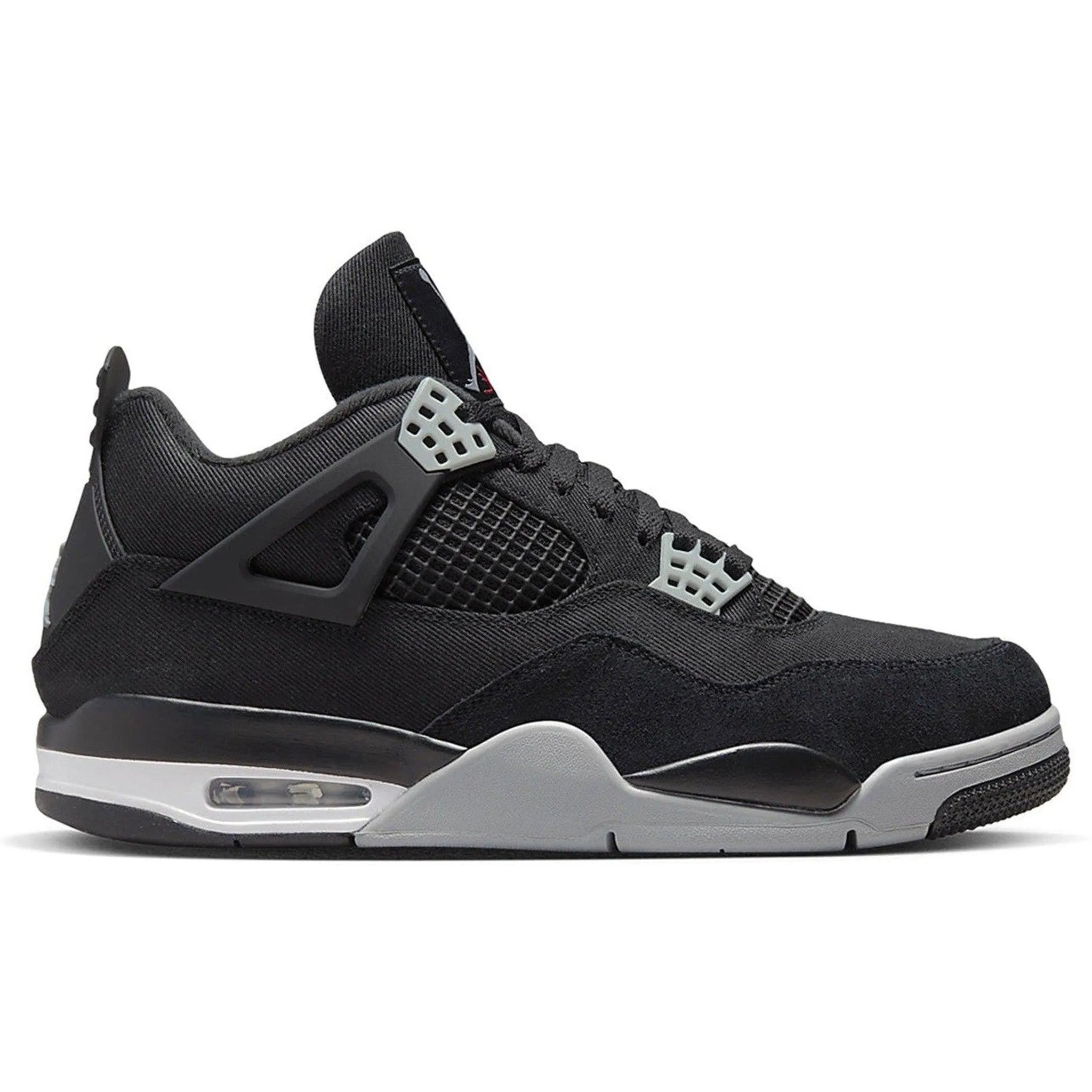 Style Neutral SlipResistant Jordan 4 Retro SE Black Canvas