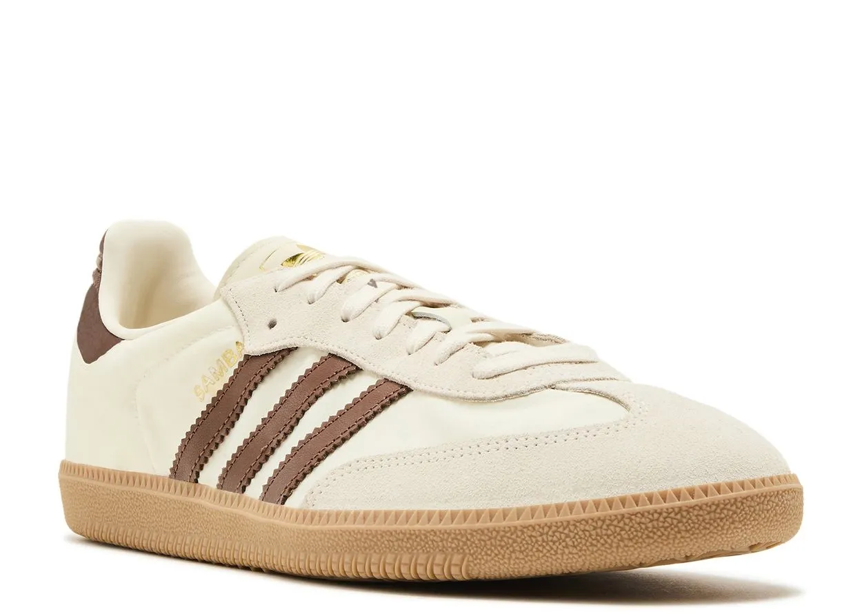 On The Move Adidas Samba OG Cream White Preloved Brown