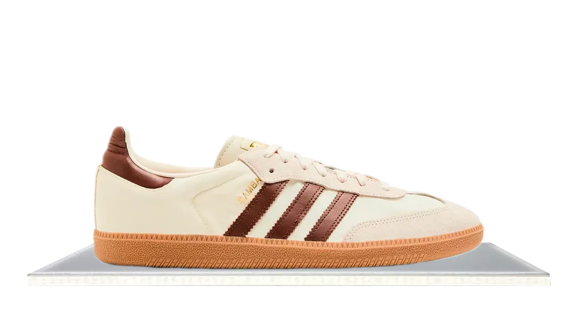 Adidas Samba Cream White Preloved Brown Sprint Walk Light cushion