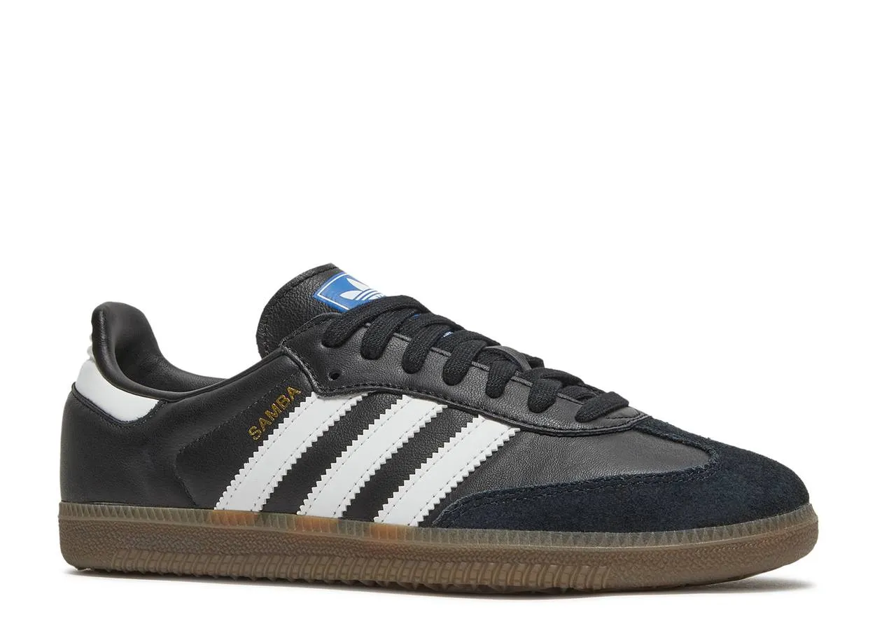 Adidas Samba OG Core Black Step Control Throw Step