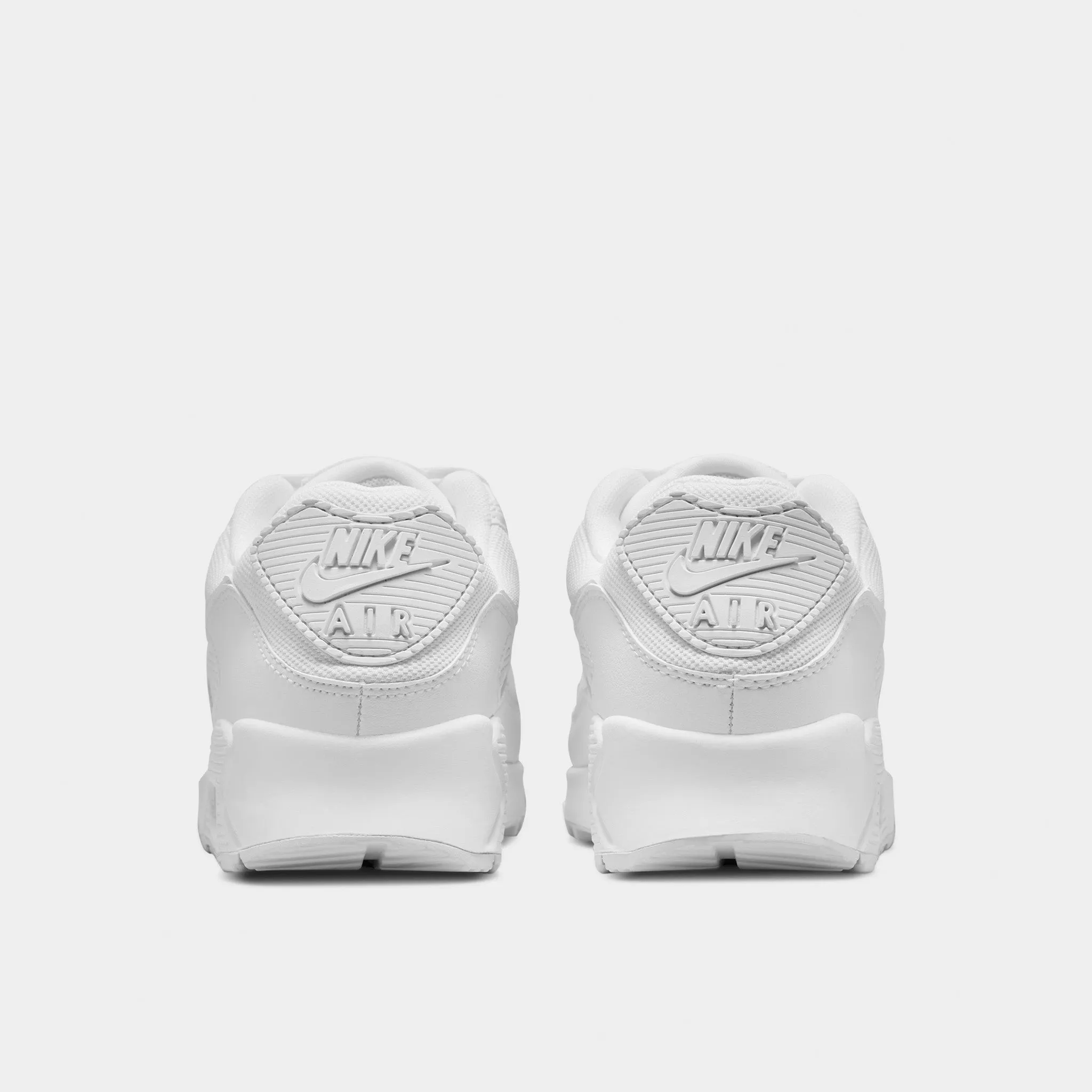 Flat footbed Smooth Motion Nike Women's Air Max 90 White / White - White