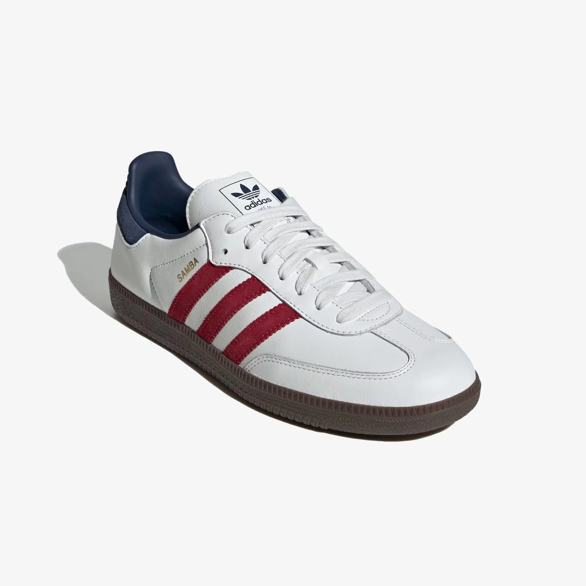 ADIDAS ORIGINALS | SAMBA OG { CORE WHITE/TEAM VICTORY RED/NIGHT INDIGO Heat Hike Active Steps