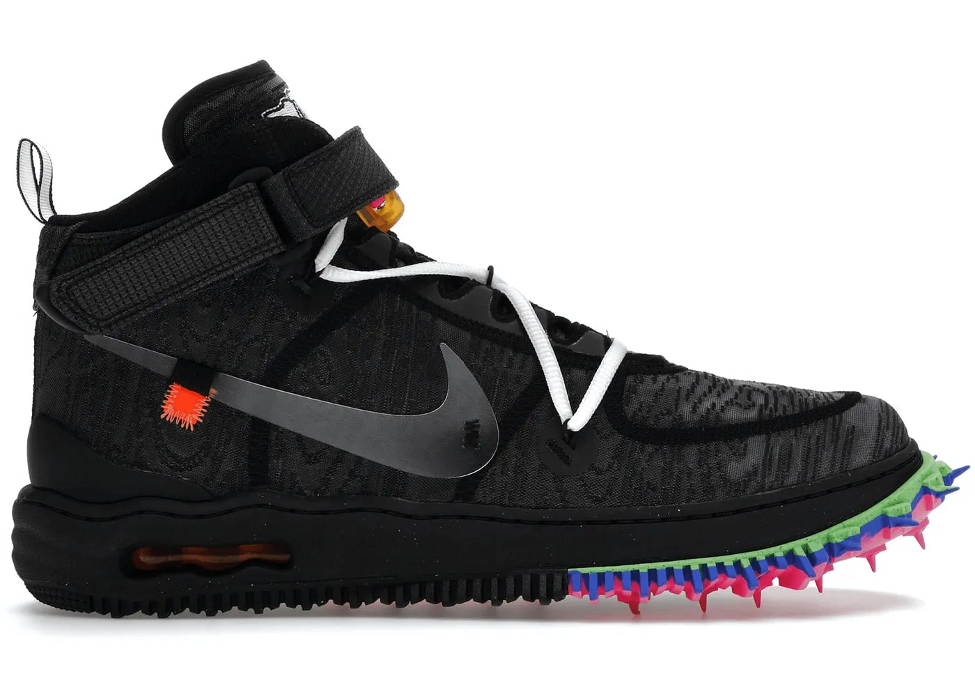 Outdoor Leisure Nike Air Force 1 Mid Off-White Black