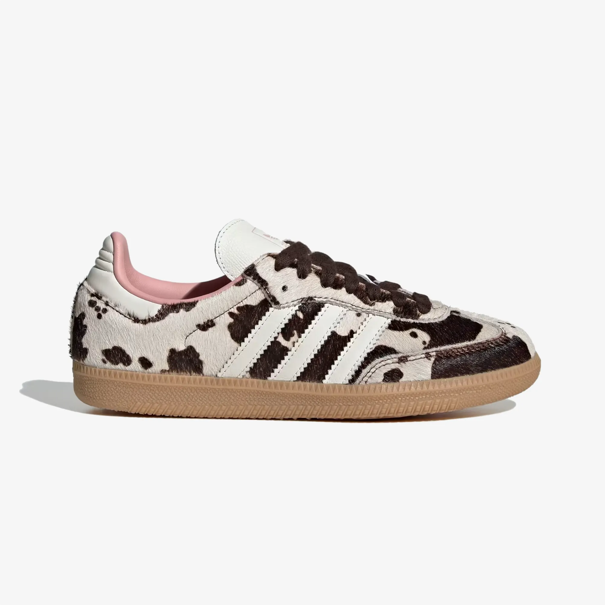 Lightweight Outsole Comfortable Arch Cushion ADIDAS ORIGINALS | SAMBA OG { DARK BROWN/OFF WHIITE/GUM