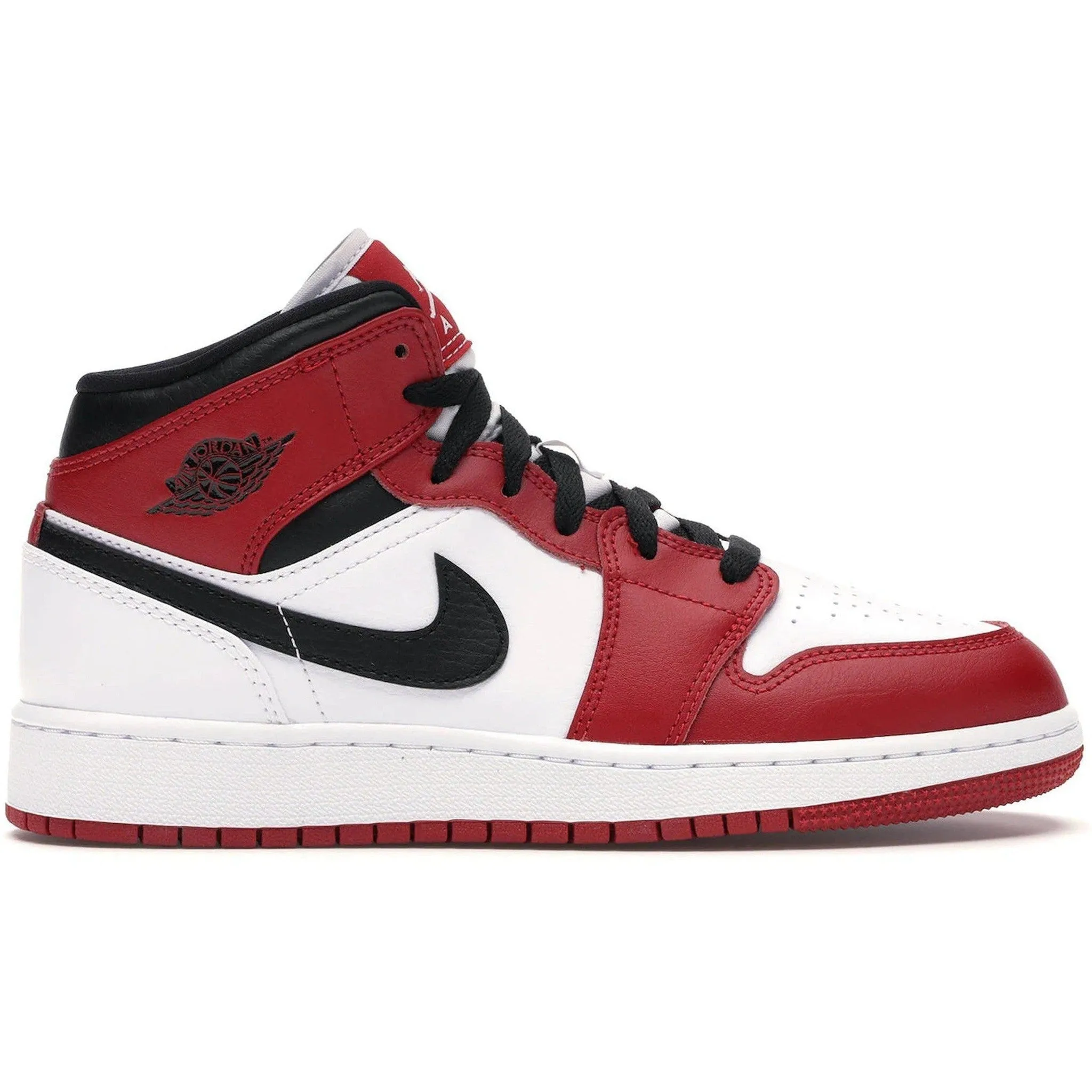 Jordan 1 Mid Chicago (2020) (GS) Walking Gear Ventilated Mesh