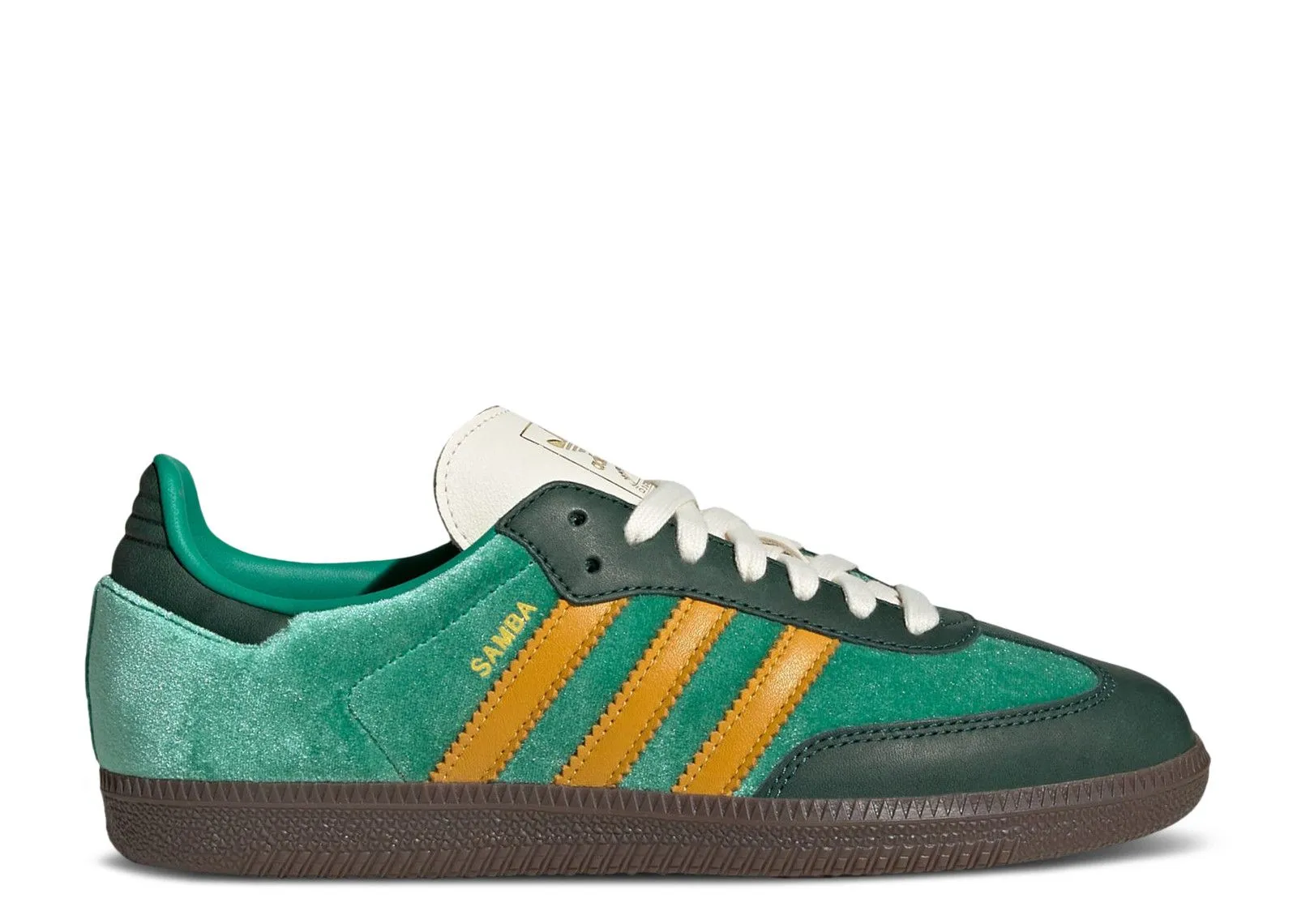 Stable Walk Adidas Samba OG Court Green Preloved Yellow