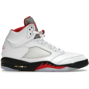 City Lifestyle Touch Comfort Jordan 5 Retro Fire Red Silver Tongue (2020)