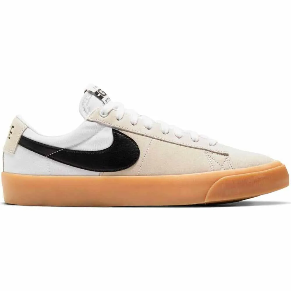 Nike SB - Blazer Low Pro GT Shoes White/Black-White-White Smooth Wear