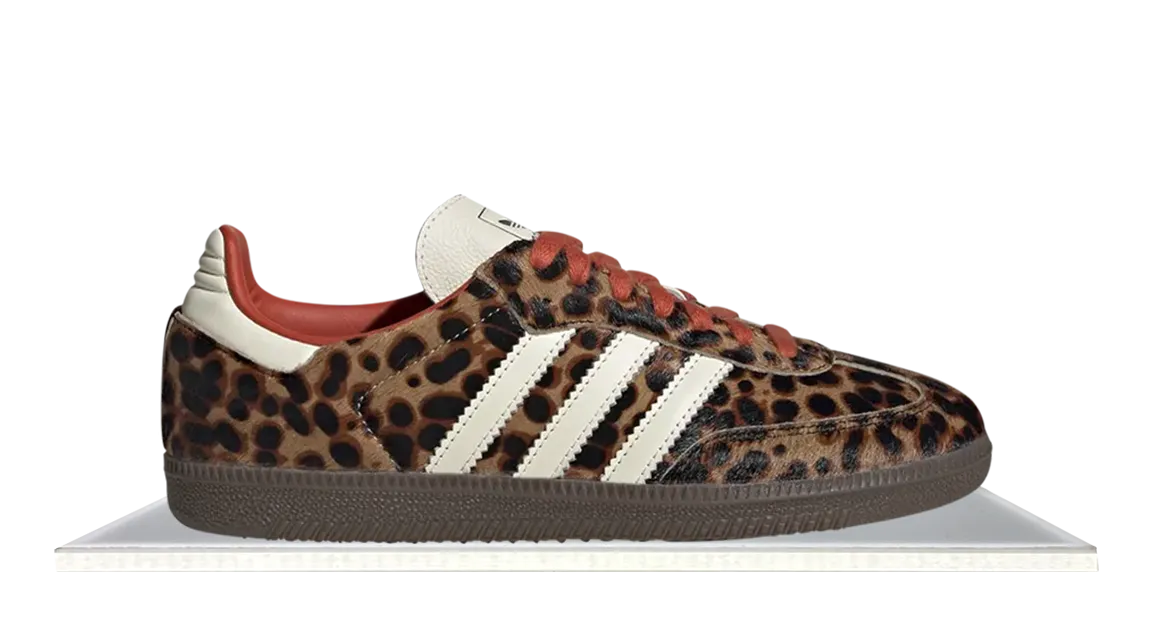 Adidas Samba 'Preloved Red Leopard' Cruise Walk