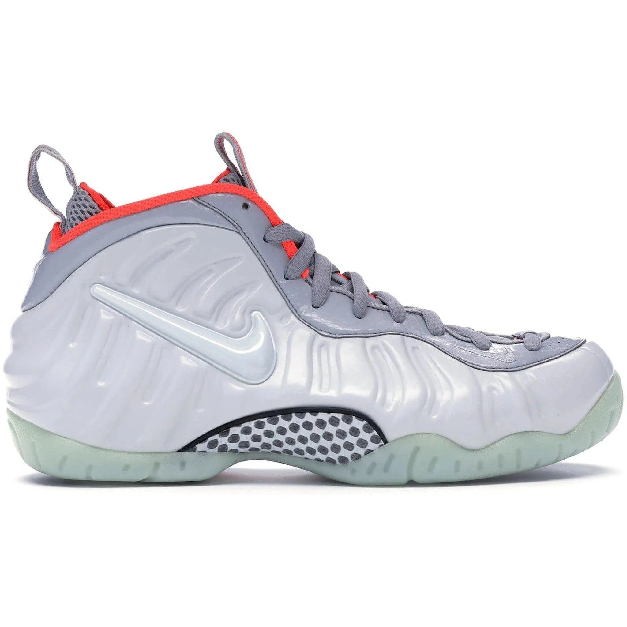 Support Cushion Feel Power Play Nike Air Foamposite Pro Pure Platinum