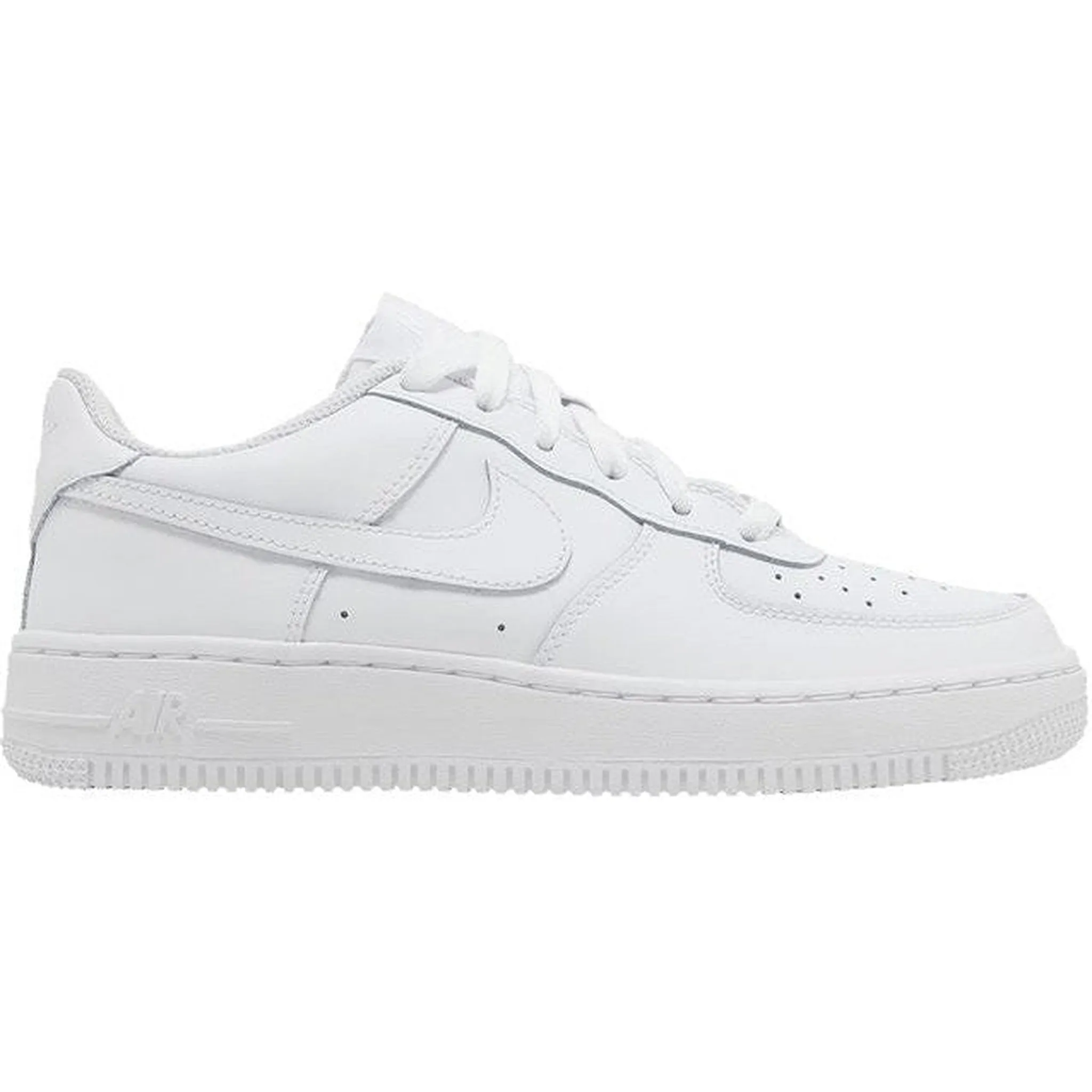 Slip Fit Nike Air Force 1 LE Triple White (GS)