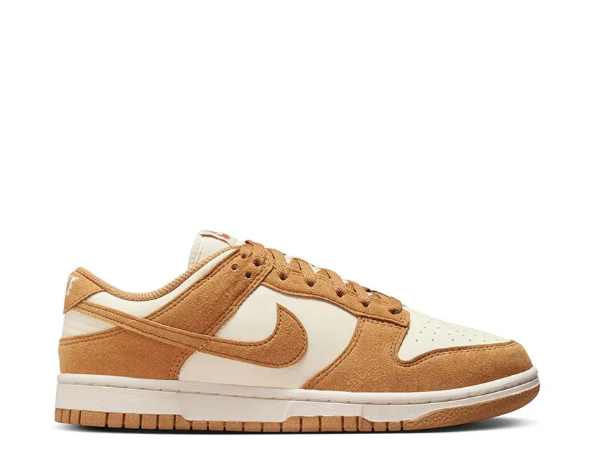 Nike Dunk Low Wmns "Flax Suede" Soft Materials
