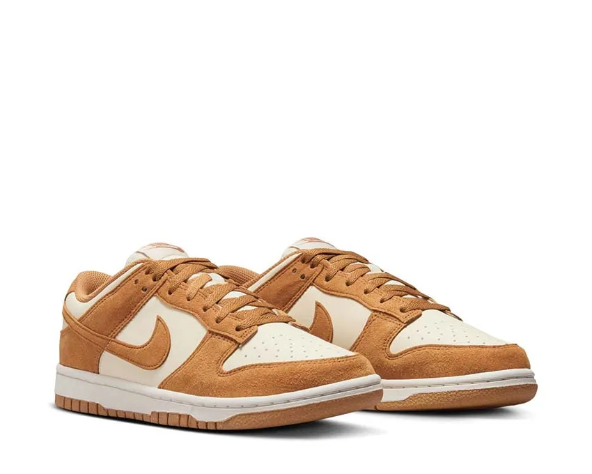 Nike Dunk Low Wmns "Flax Suede" Trail Path PU Sole