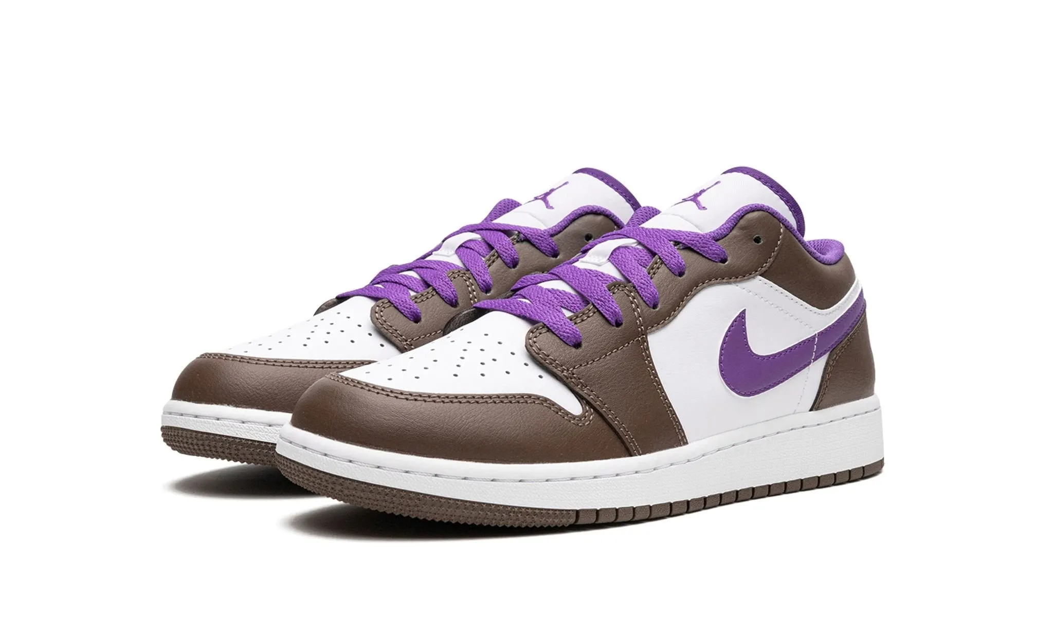 Balance Fit Air Jordan 1 Low Palomino And Wild Berry
