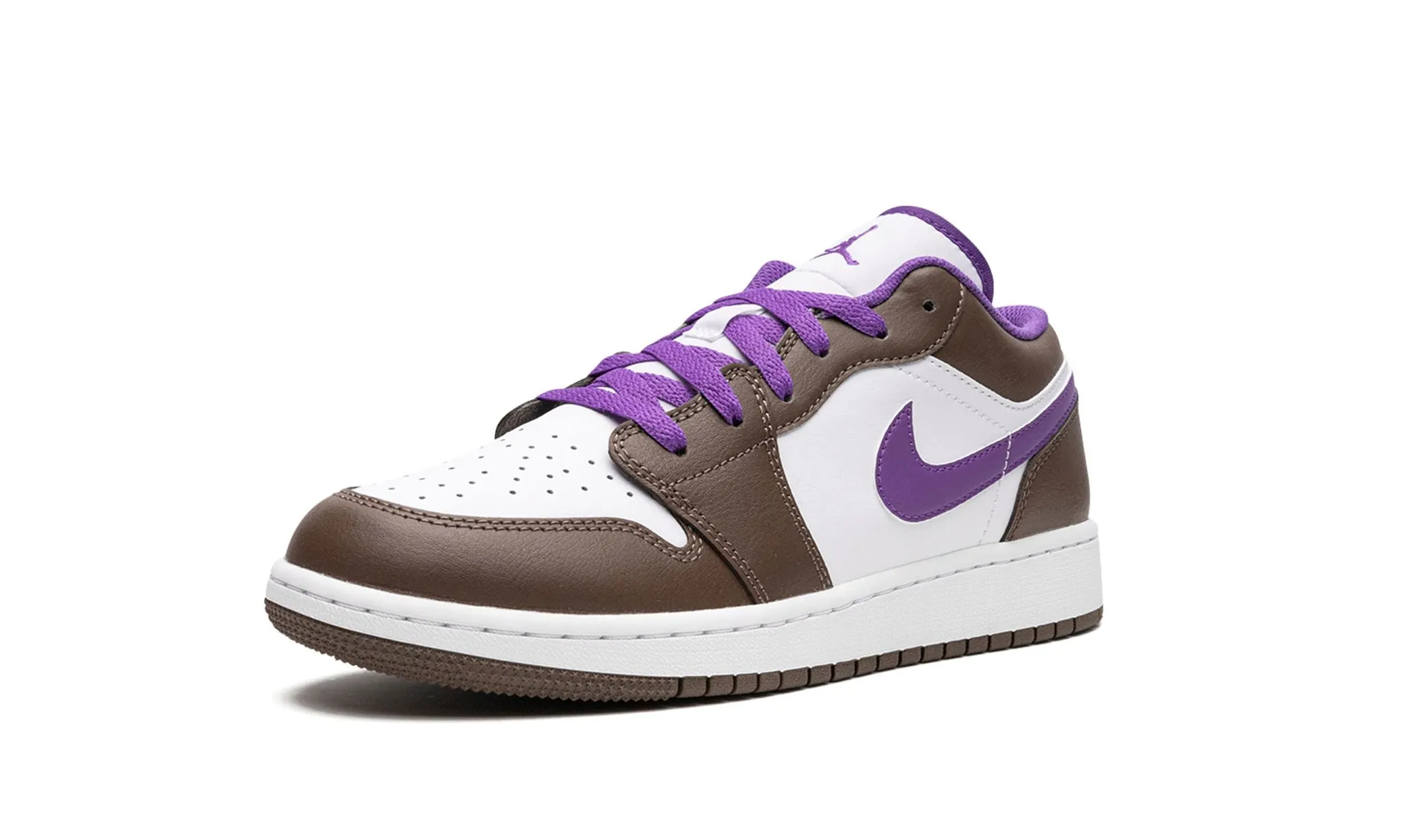 Air Jordan 1 Low Palomino And Wild Berry Elastic Sling Quiet Step