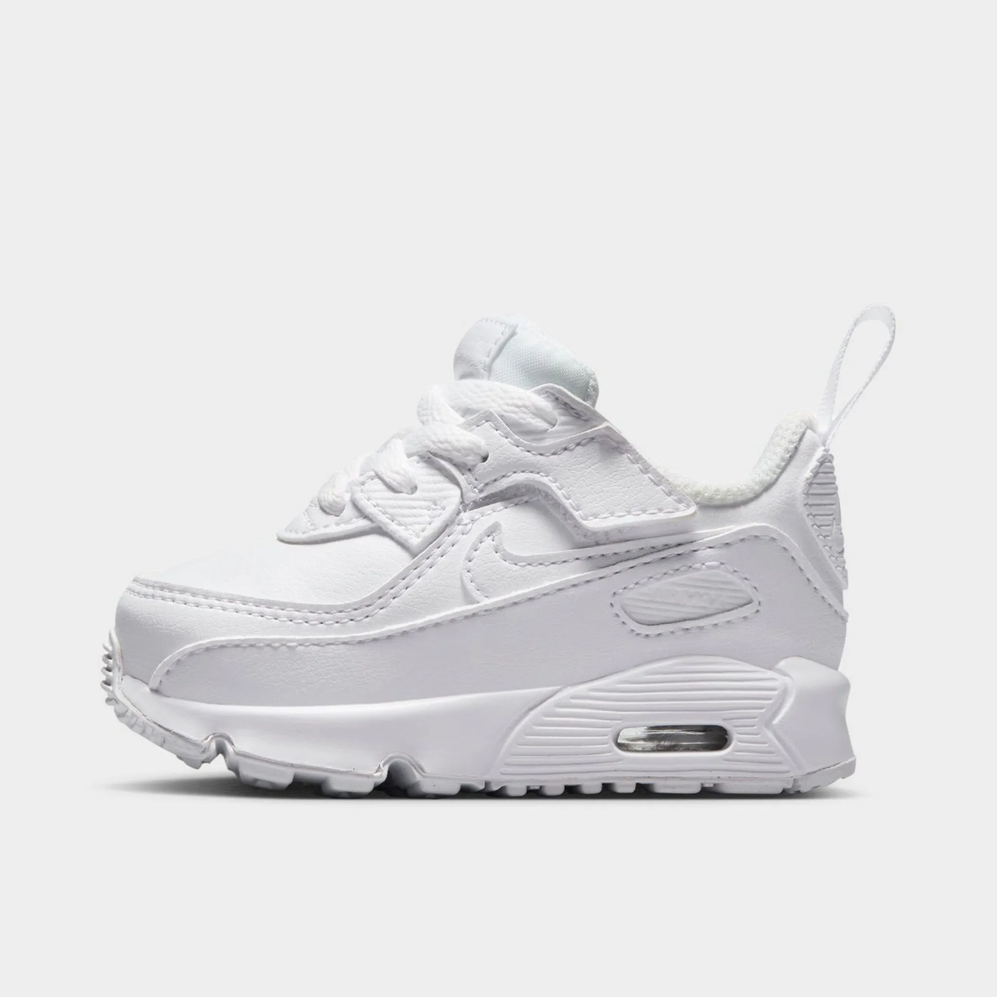 Nike Air Max 90 Easyon TD White / Metallic Silver Light Steps Stitch Free