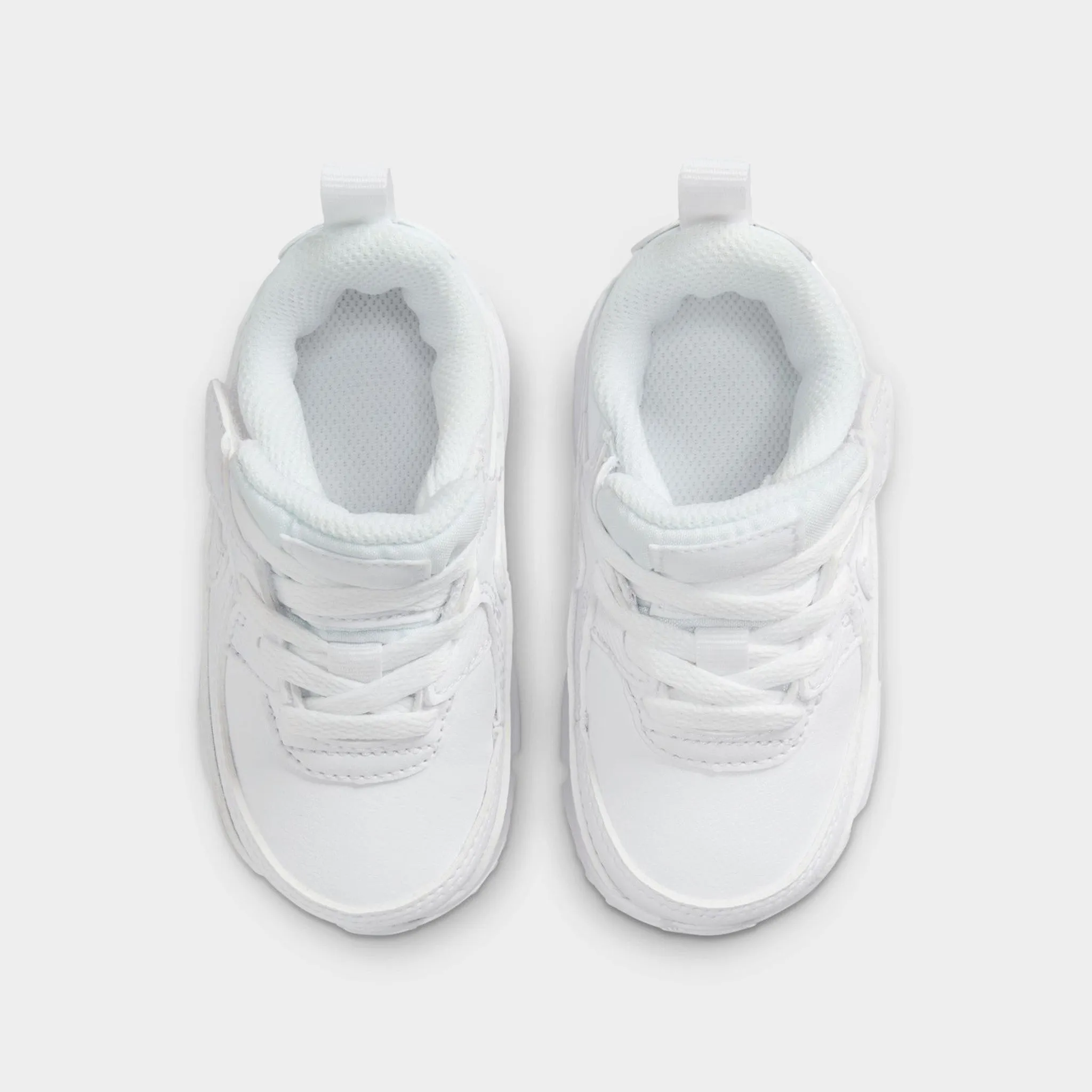Nike Air Max 90 Easyon TD White / Metallic Silver Casual Style Smooth Soles