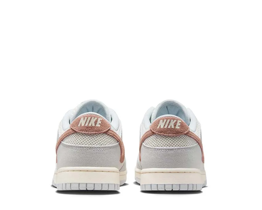 Nike Dunk Low Retro SE "Pure Platinum" Bronze Warm Soft Detail