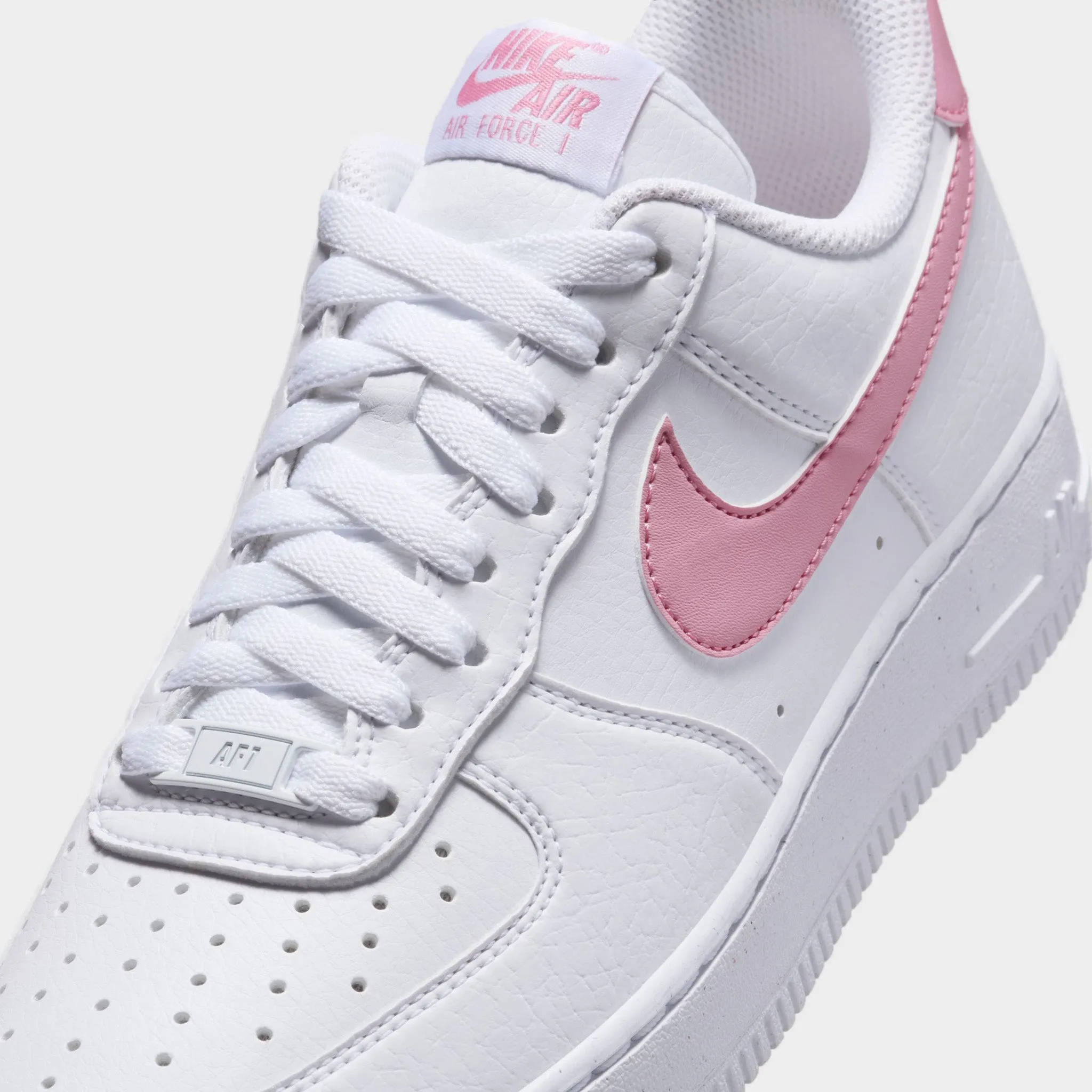 Nike Women's Air Force 1 '07 Next Nature White / Elemental Pink Dad Style Cloud Walk