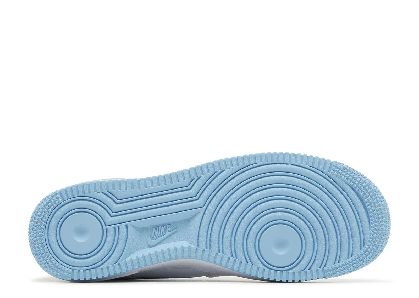 Nike Air Force 1 Low '07 White Aquarius Blue High Top Style