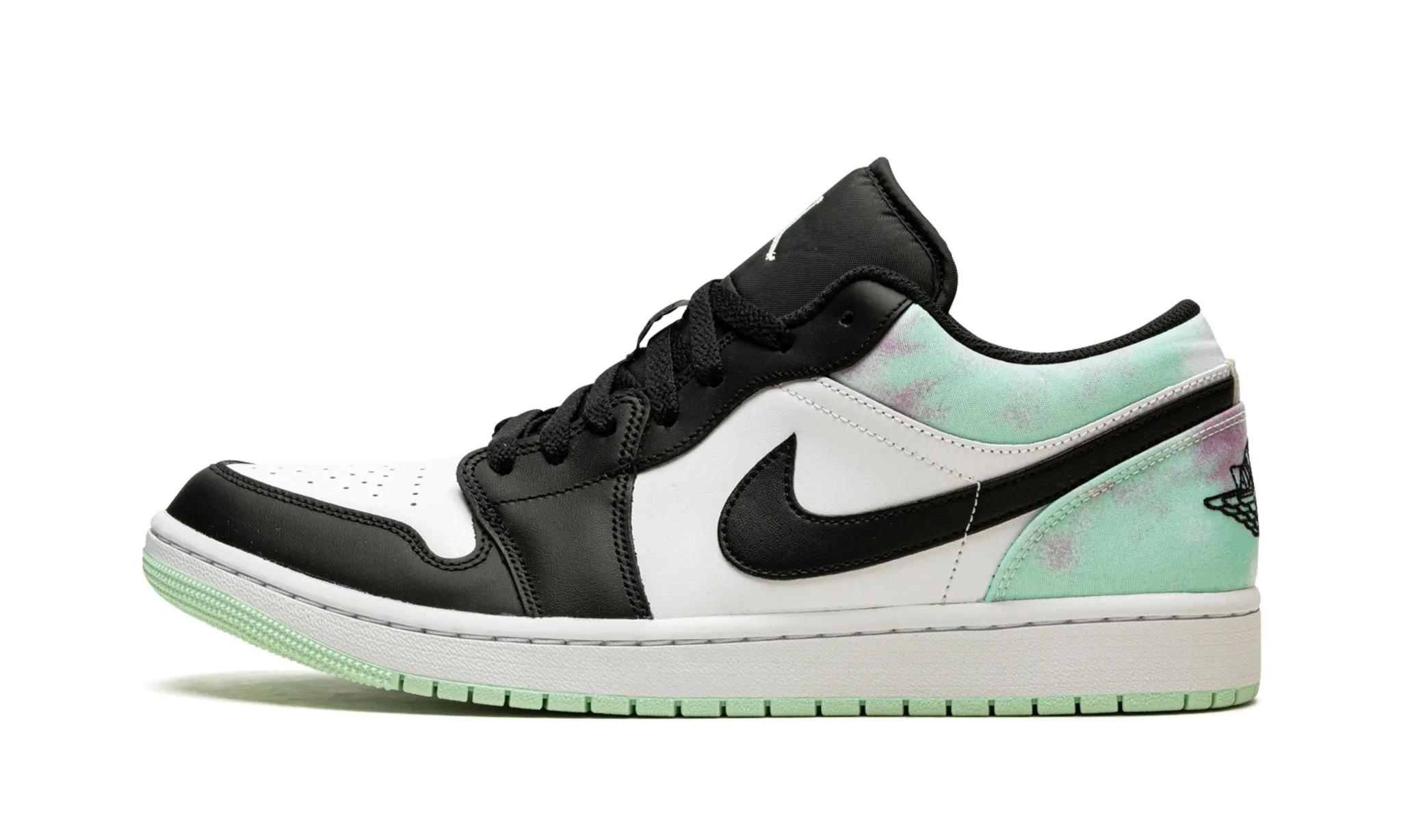 Kind Step Heat Free Air Jordan 1 Low TieDye