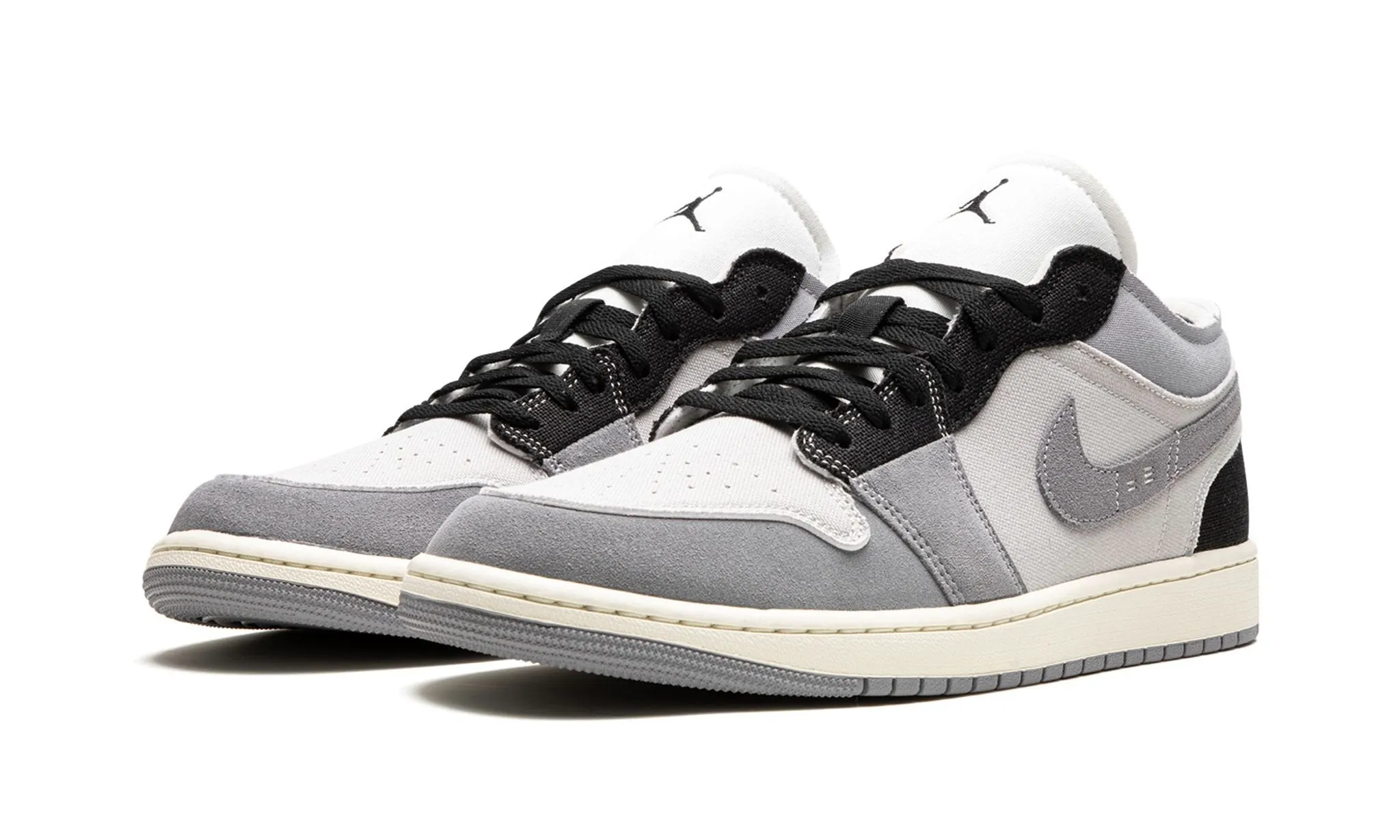 Neo Pop Trendy Air Jordan 1 Low Craft Cement Grey