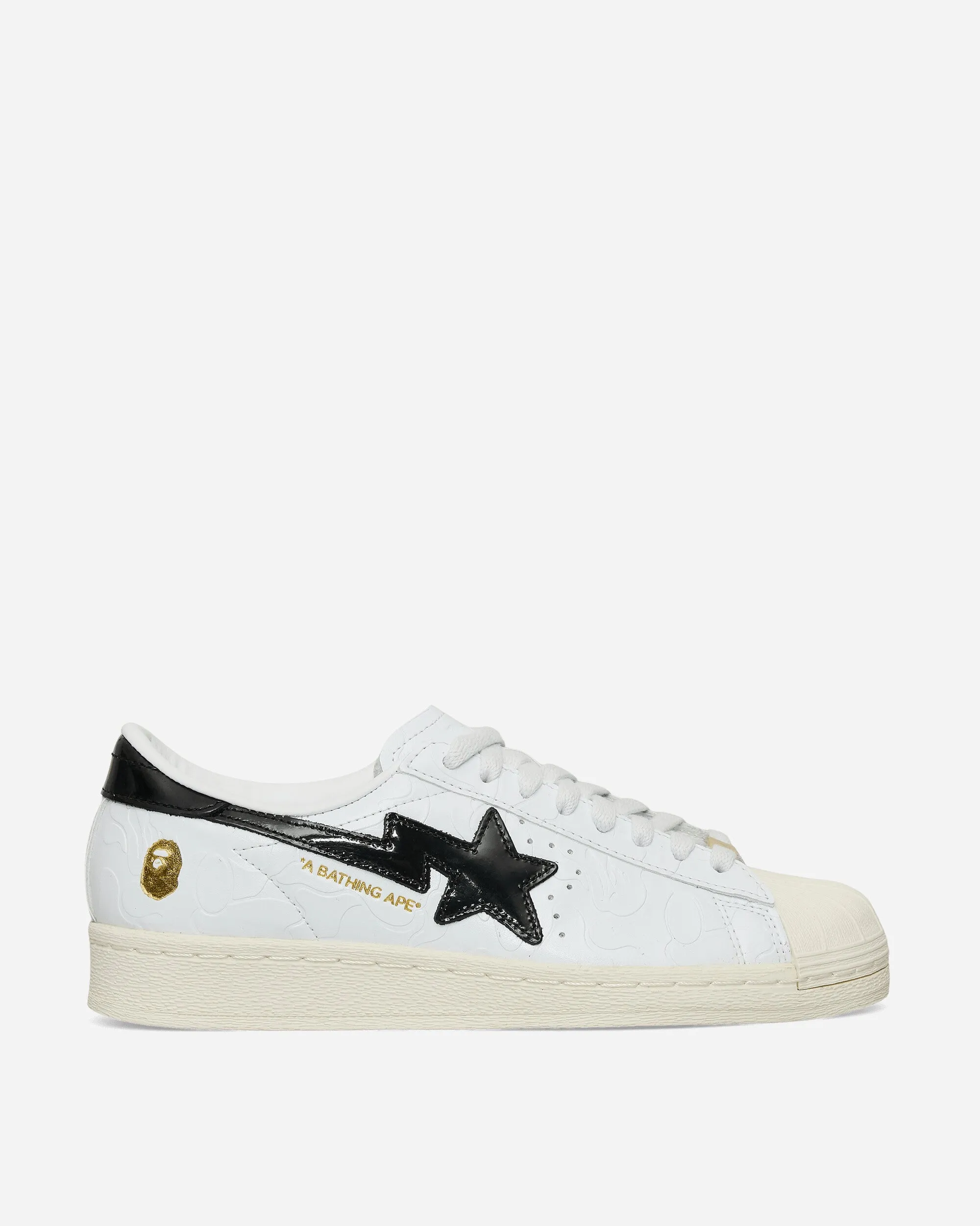 photo shoot Kick Power BAPE SSTR V Sneakers Cloud White / Core Black