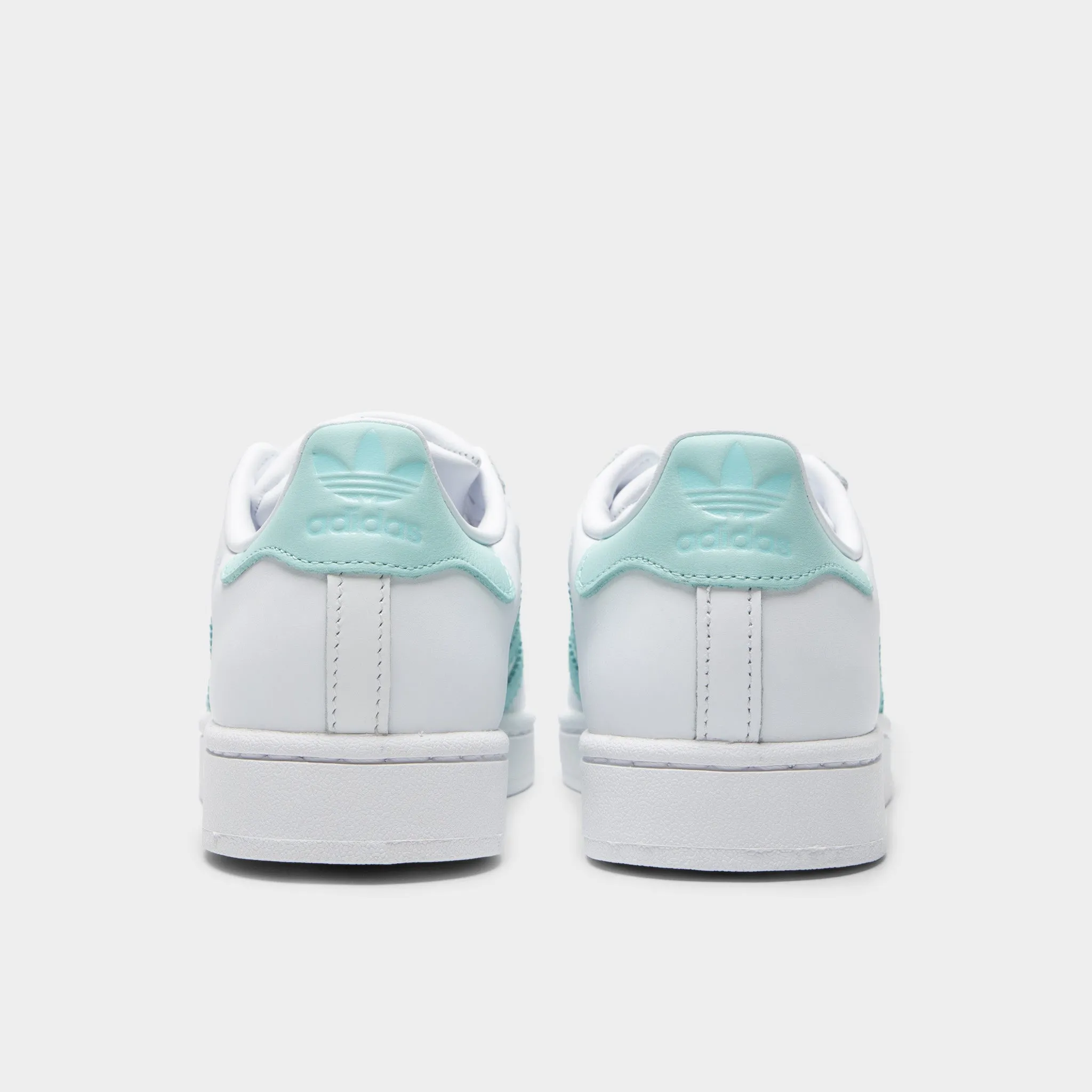 Winter Chill adidas Women's Superstar II White / Semi Flash Aqua - Easy Mint