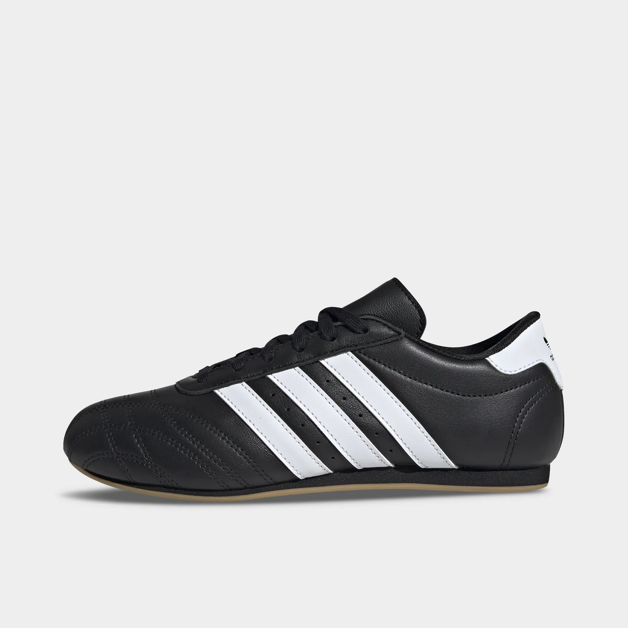 adidas Women's Taekwondo Lace Black / White - Gum Anytime Go material