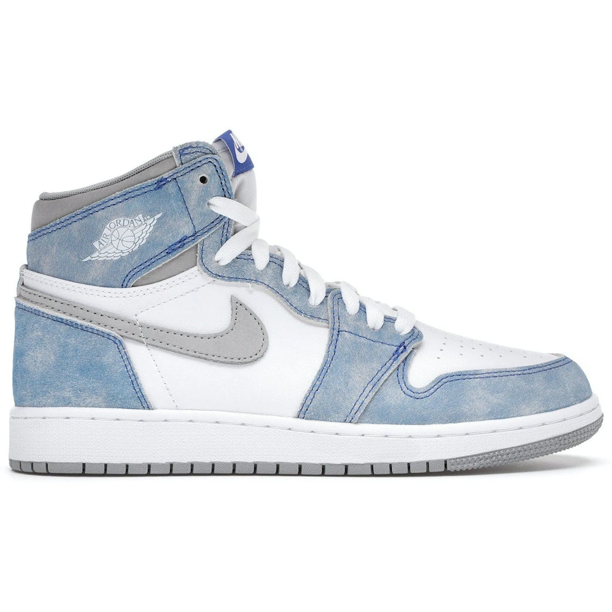 Comfortable Use Well Built Jordan 1 Retro High Hyper Royal Smoke Grey (GS)