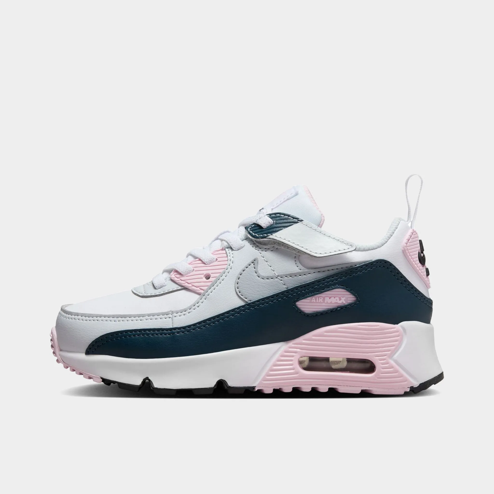 Work Wear Nike Air Max 90 EasyOn PS White / Wolf Grey - Pink Foam