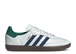 Adidas Samba OG Black White Collegiate Green Memory   foam