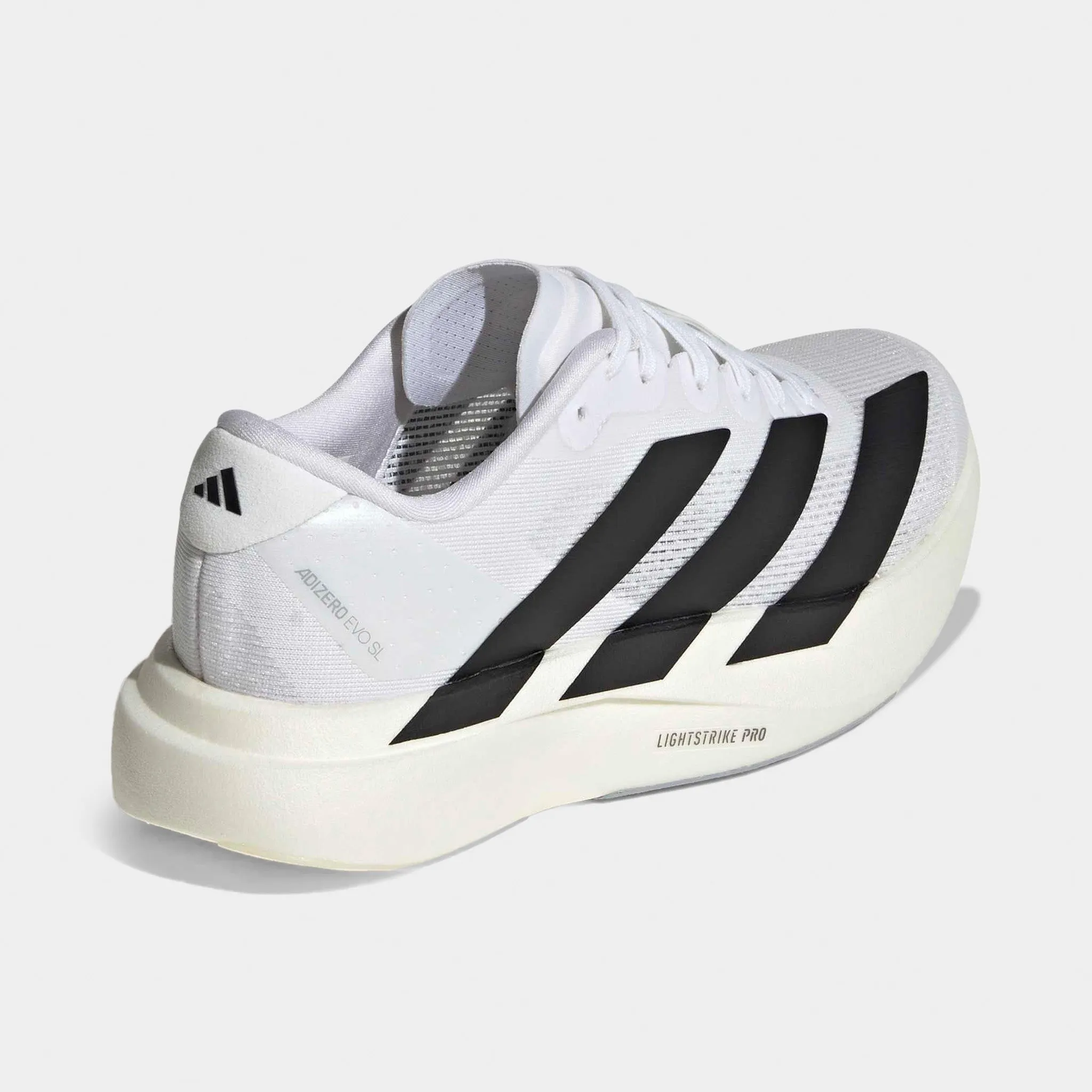 adidas Junior's Adizero Evo SL White / Black - Dash Grey Beach Vibe